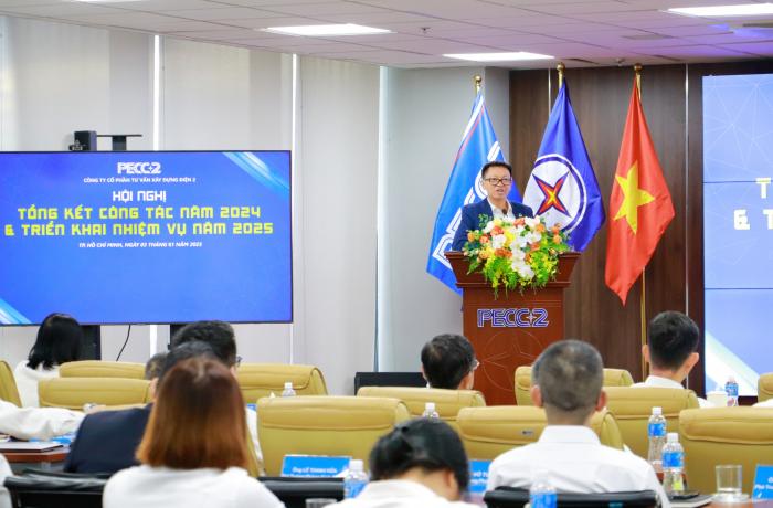 PECC2 TỔNG KẾT CÔNG TÁC NĂM 2024 VÀ TRIỂN KHAI NHIỆM VỤ NĂM 2025