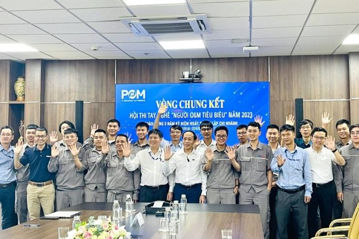 PECC2-POM tổ chức cuộc thi tay nghề “Người O&M tiêu biểu” 2023