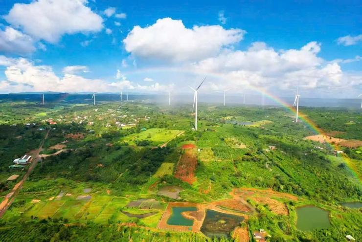 DỰ ÁN ĐIỆN GIÓ ĐẮK LẮK 4x50 MW VẬN HÀNH THƯƠNG MẠI