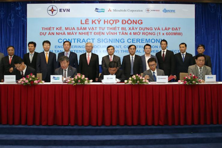 Signing EPC Contract for Vinh Tan 4 Extension Thermal Power Plant Project